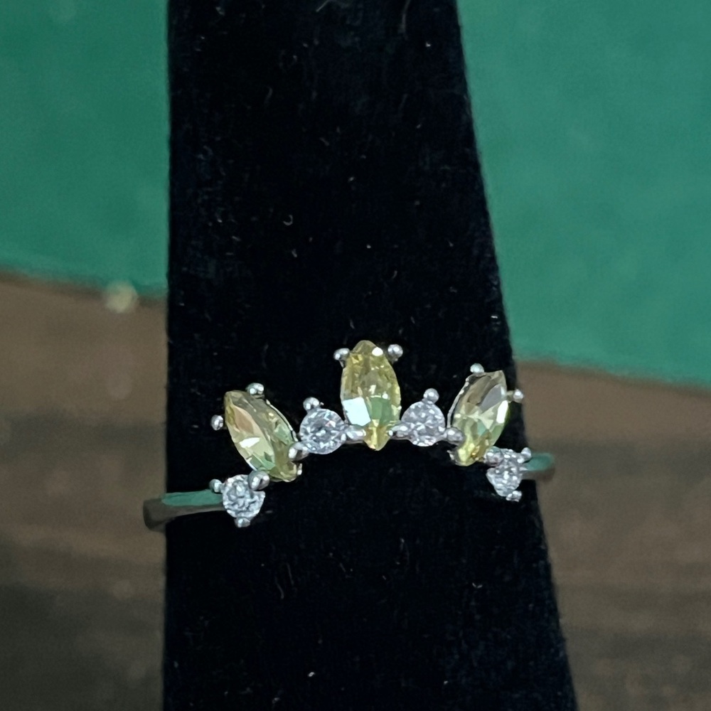 Fragrant Jewel - Sunshine Yellow Gemstone Ring